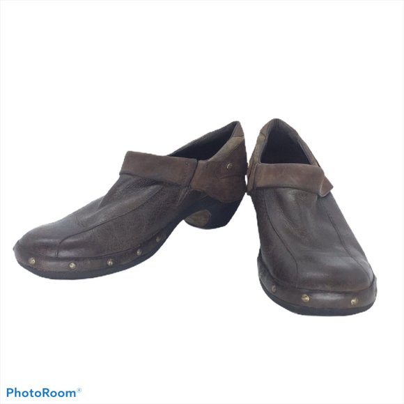 MERRELL 9.5M Ankle Shoe Brown Leather - Picture 4 of 10